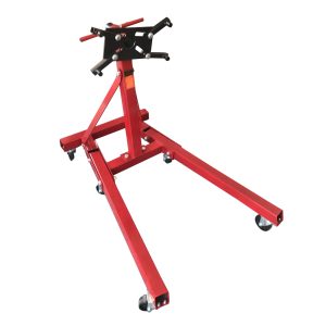 2000 lb Folding Engine Stand with 360° Rotating Mounting Head