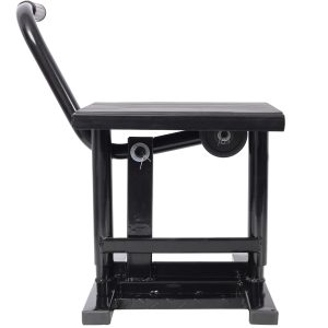 Motorcycle Dirt Bike Stands and Lifts Jack Stand Steel Lift 11 7/8"-16" Adjustable Height 330 LBS Load Capacity Heavy Duty Steel Black
