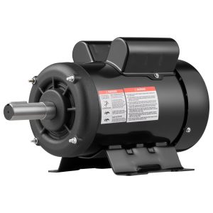 3 HP Electric Motor, 1750RPM Air Compressor Motor, CW/CCW Rotation, 1.125 Inch Shaft Diameter, 2.75inch Shaft Length, 12N.m Torque, Single-Phase, TEFC Cooling, 230V, 184T Frame