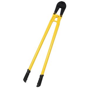42" Heavy-Duty Medium Bolt Cutter for Fence, Steel Wire, Chain, Screws, Rivets & Medium Padlocks, Ergonomic Soft Rubber Grip Handle