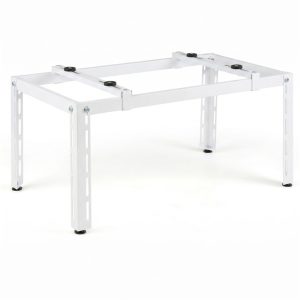 Adjustable Mini Split Ground Stand, 400 lbs Heavy Duty AC Condenser Stand for 9000–36000 BTU Ductless Heat Pump, Anti-Vibration Outdoor Support Bracket