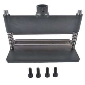 12" Dual Spring Design Press Brake Attachment for 12 or 20 Ton Hydraulic Shop Presses Black