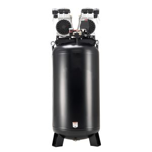 60 Gallons Heavy-Duty Air Compressor, 4HP 10SCFM At 90PSI Air Compressors with Max 125PSI Pressure, Oil-Free Compressor Tank for Industrial Manufacturing, Large Workshops (230V 60Hz, No-Plug)