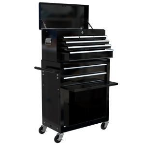 8-Drawer Tool Chest High Capacity Rolling Tool Chest with Wheels and Drawers Rolling Tool Box with Lock; Removable Tool Cabinet Storage for Warehouse Garage Workshop