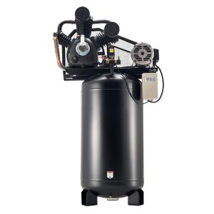 80 Gallons Heavy-Duty Air Compressor, 10HP 17 SCFM At 90PSI Air Compressors Max 175PSI, Oil-Lubricated Compressor Tank for Industrial Manufacturing, Large Workshops (230V 3-Phase, No Plug)