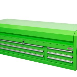 Fatboy 72″ Upper Tool Chest – Heavy-Duty 6 Drawer Steel Tool Storage Cabinet with Flip-Up Lid