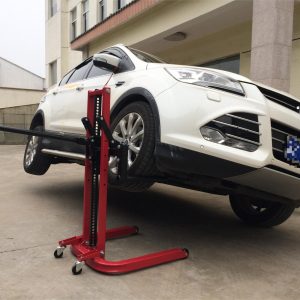 2-in-1 Garage Wheel Jack Lift – Heavy Duty 1800 lbs Capacity, Hydraulic Tire Dolly & Car Positioning Jack 415210