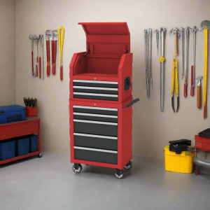 Heavy-Duty 8-Drawer Rolling Tool Chest & Cabinet Combo – KN27035