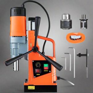 Magnetic Drill Press 1550W | Heavy-Duty Portable Mag Drill with 50mm Capacity